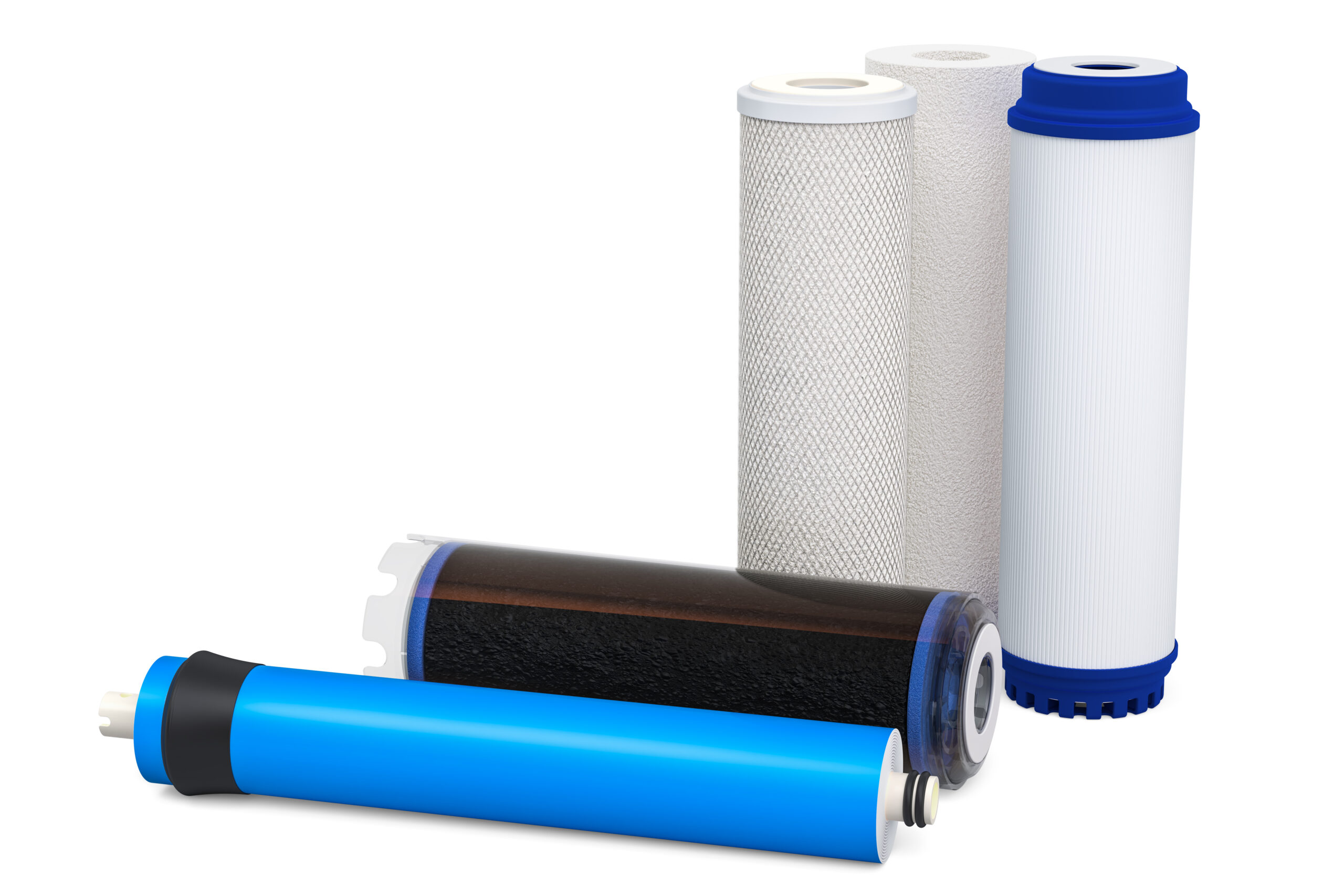 Water carbon filters